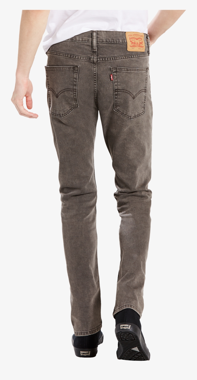 Levi's 510 Skinny Jeans Get Set Rückansicht - 05510 0723, transparent png download