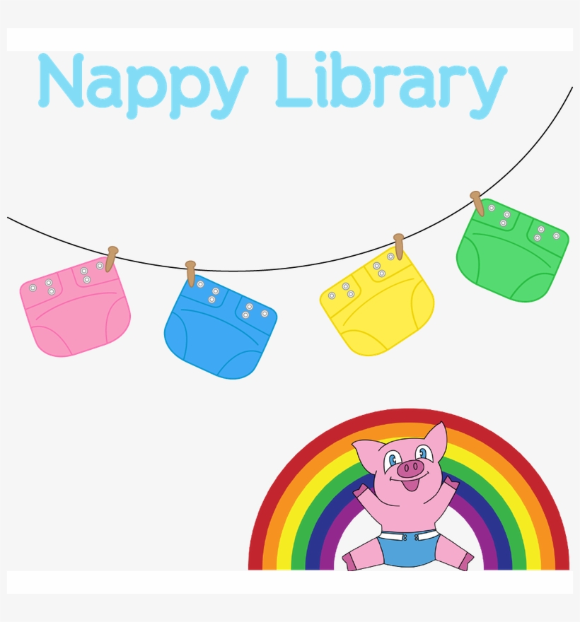 Newborn Nappy Hire - Dripping Rainbow Clipart, transparent png download