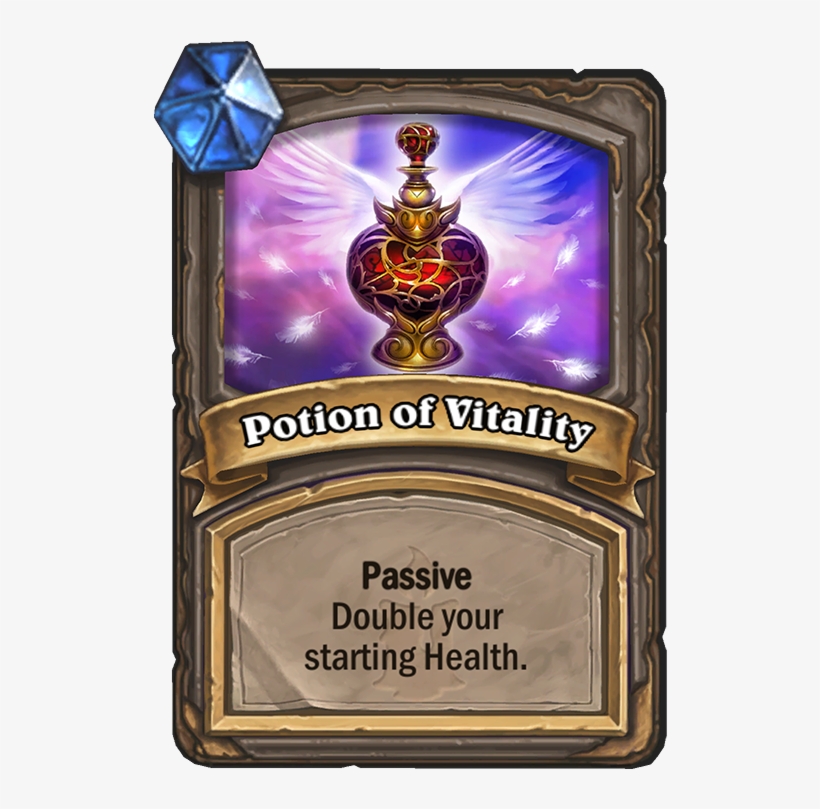 Potion Of Vitality Card - Hearthstone Potion, transparent png download