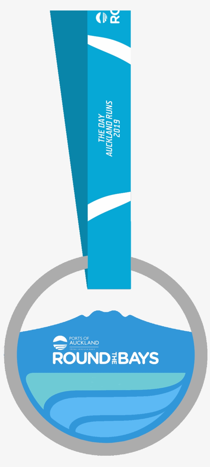 Poa Rtb Medals C3 Not White - Round The Bays Medal, transparent png download
