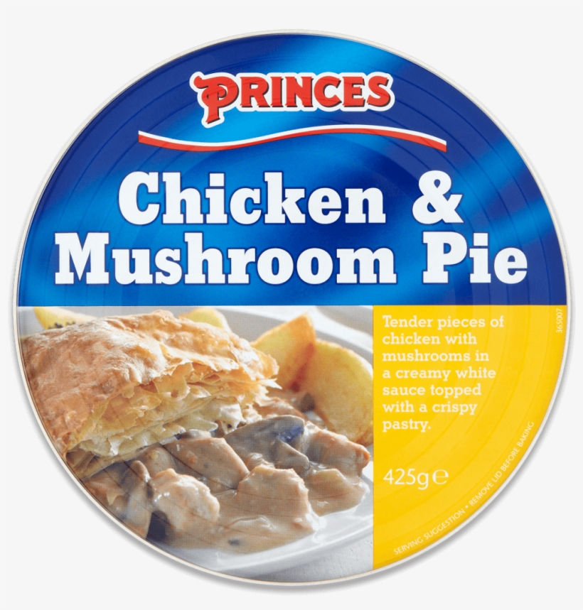 Princes Chicken And Mushroom Pie, transparent png download