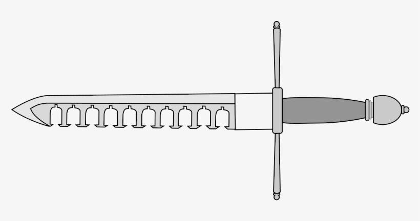 Swordbreaker - Sword, transparent png download