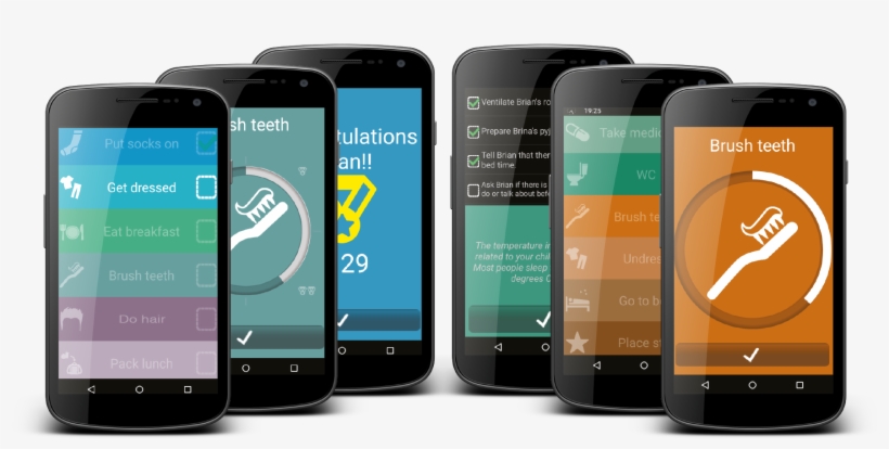 Download - Children Morning And Evening Routine Apps, transparent png download