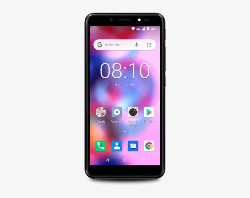 Smartphone Easy55 Black - Konrow, transparent png download
