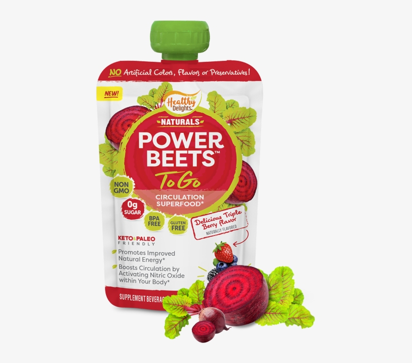 Walmart Sells The Healthy Delights Power Beets To-go - Healthy Delights Power Beets To Go, transparent png download