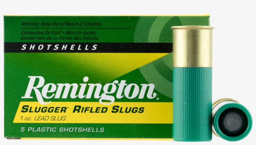 Remington Ammunition Sp12rs Slugger 12 Gauge, transparent png download