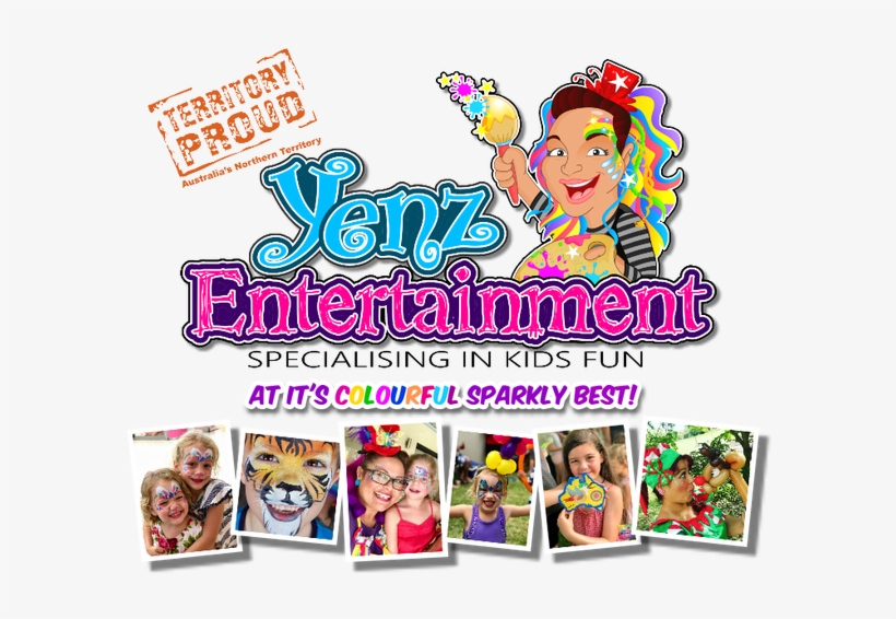 Darwin Face Painting - Territory Proud, transparent png download