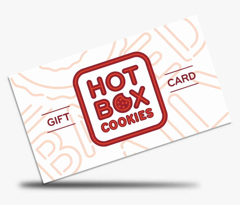 Gift Cards - Hot Box Cookies, transparent png download
