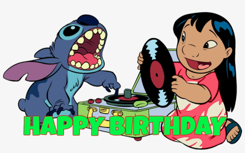 Feliz Cumpleaños De Lilo Y Stitch - Lilo And Stitch Transparent, transparent png download