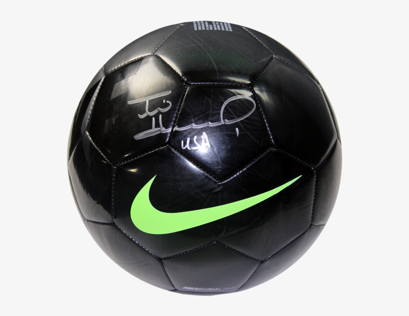 Steiner Sports Tim Howard Signed Black Ball Balones, - Soccer Ball, transparent png download