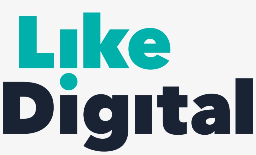 Like Digital Logo 2-1 - Like Digital, transparent png download