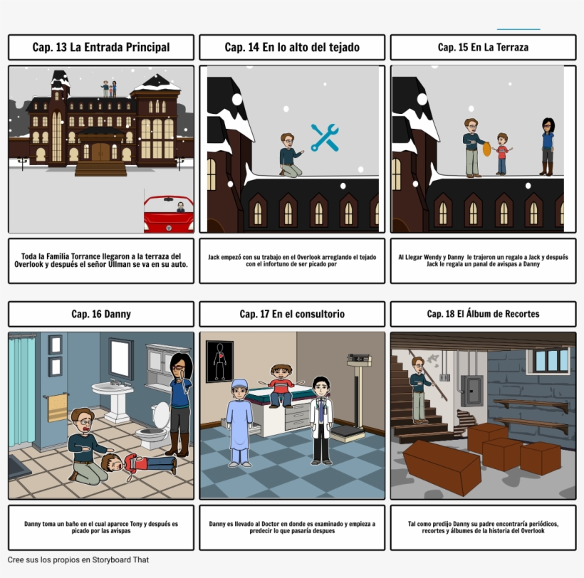El Resplandor - Storyboard Of Dr Jekyll And Mr Hyde Chapters 1 10, transparent png download