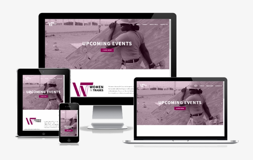 Women In Trades Hot Lizard Designs • Squarespace Websites - Digital Media Responsive, transparent png download