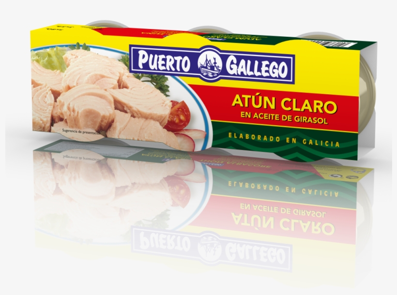 Atun Claro Pack-3 Girasol Puerto Gallego - Convenience Food, transparent png download
