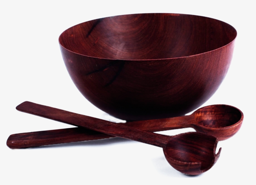 Cuenco Madera Y Cucharas - Artesanias En Madera Cucharas, transparent png download