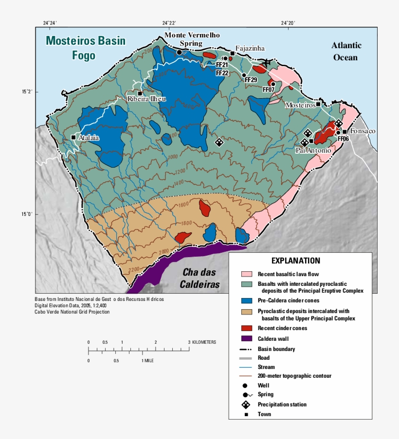 Geology And Location Of Wells, Springs, And Precipitation - Atlas, transparent png download