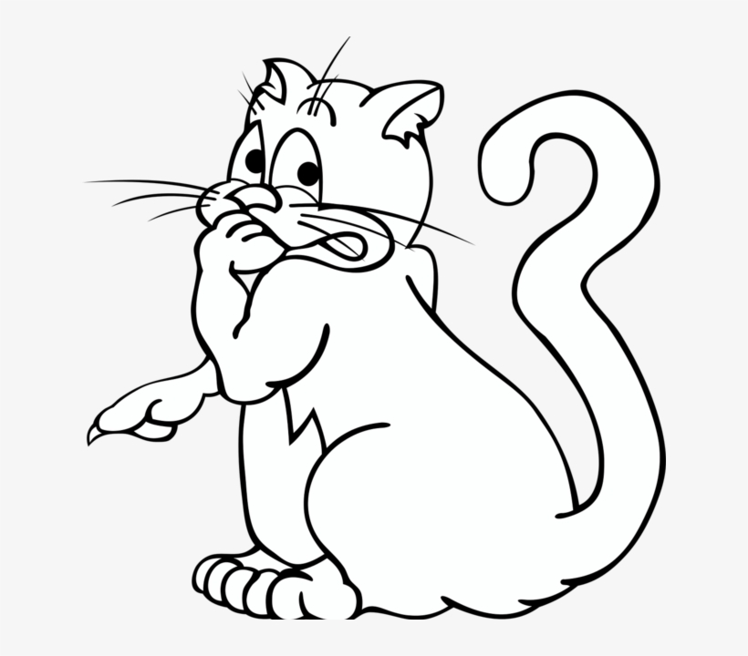 Laboratory Coloring Book - Cat, transparent png download