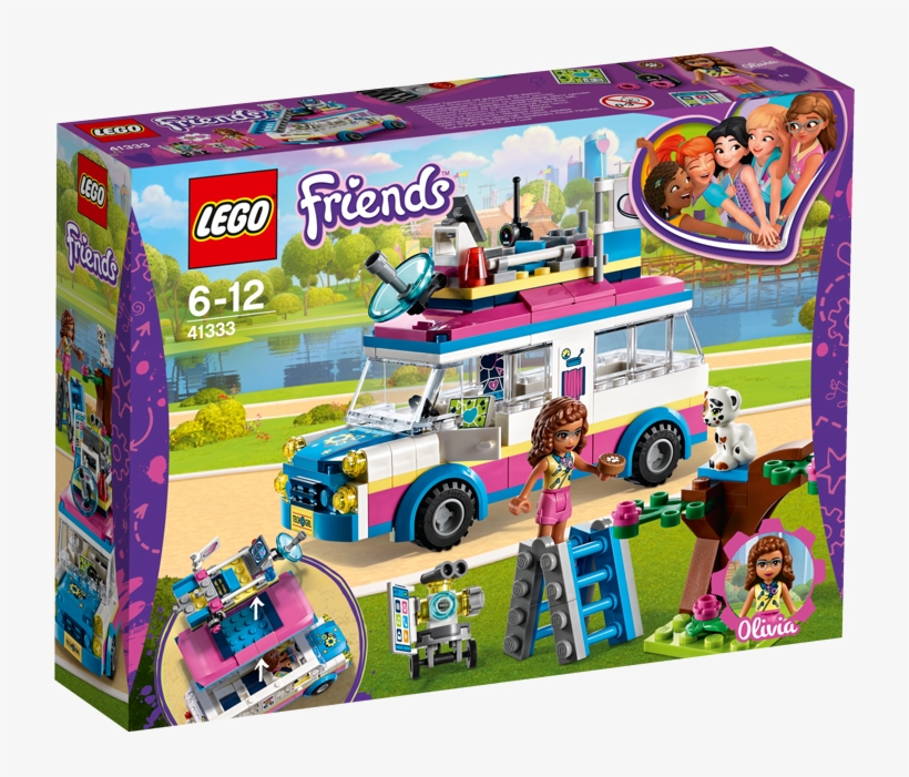 41333 Olivia's Mission Vehicle - Lego Friends 6 12, transparent png download