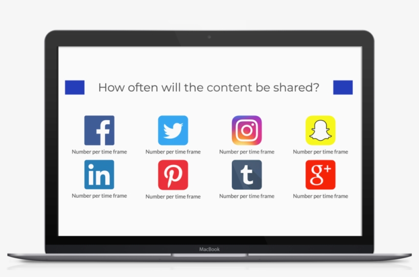 Social Media Marketing Plan 4 - Mac Image For Presentation, transparent png download