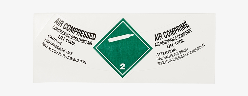 Compressed Air Un - Sign, transparent png download
