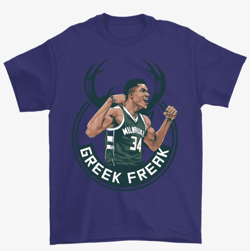 Gildan Mens T-shirt / Purple / S Giannis "the Greek - You Ll Float Too T Shirt, transparent png download