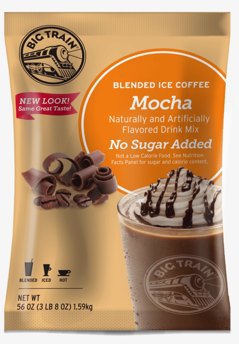 Big Train - Big Train Mocha Coffee, transparent png download