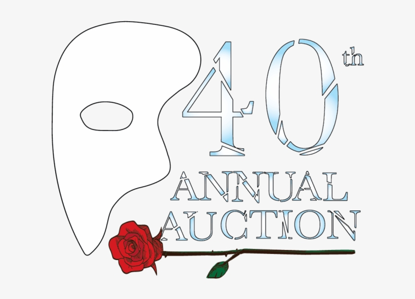 40th Annual Auction - Poster, transparent png download