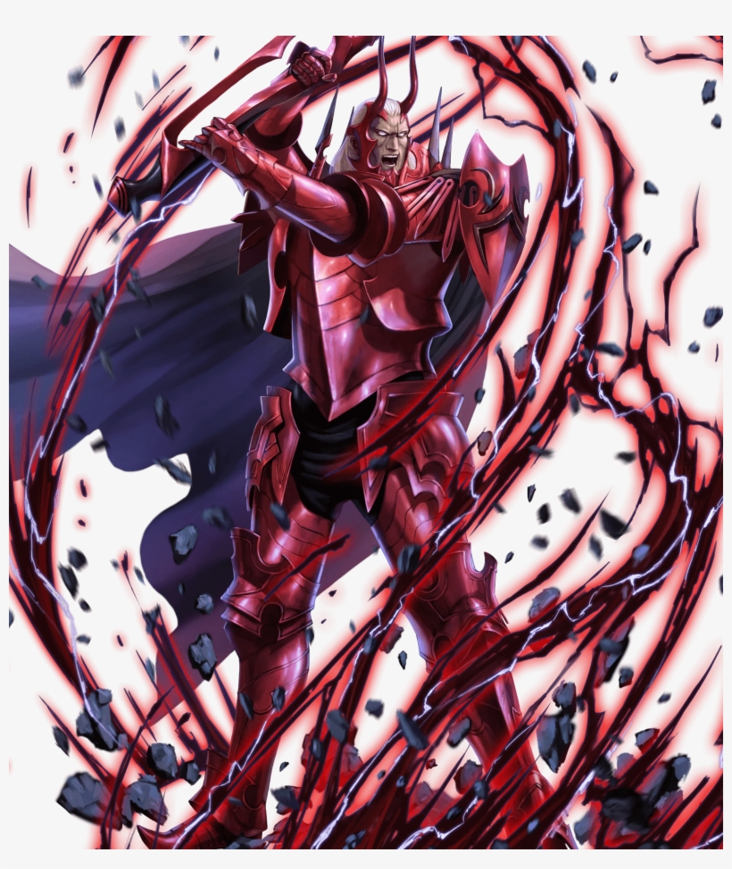 1boy Armor Axe Battle Axe Black Cape Black Pants Cape - Walhart Fire Emblem Heroes, transparent png download