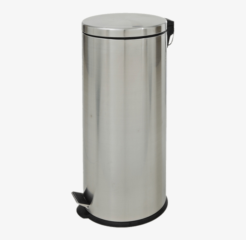 Bin Pedal Metallic Trash - ถัง ขยะ ส แตน เล ส 20 ลิตร, transparent png download