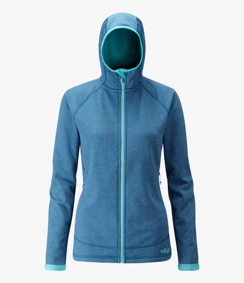 Women's Nucleus Hooded Jacket - Rab Womens Nucleus Hooded Jacket, transparent png download
