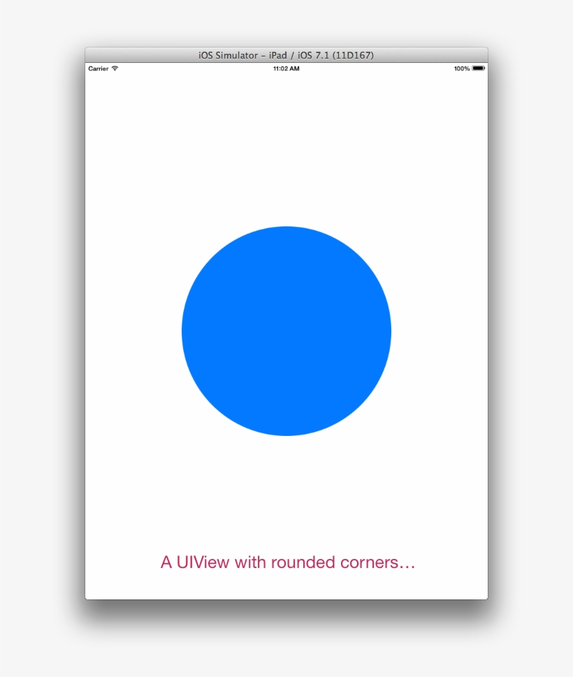 A Uiview With Rounded Corners - Uiview Round, transparent png download