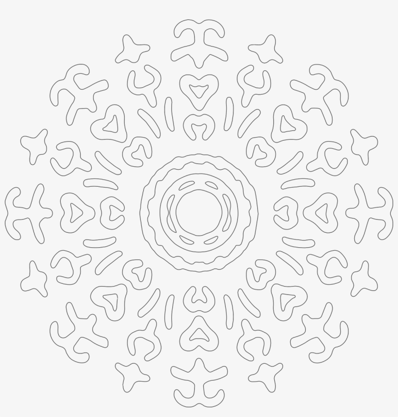 Circle Vector Background - Circle, transparent png download