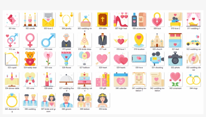 Wedding Motifs Collection Name Labels - Emoticon, transparent png download