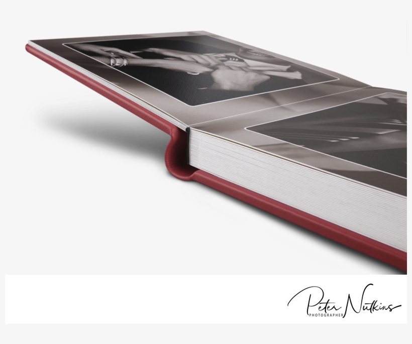 A Wedding Album Showing The Thickness Of The Pages - Blue Eye Picture - Photographer Dubai, transparent png download