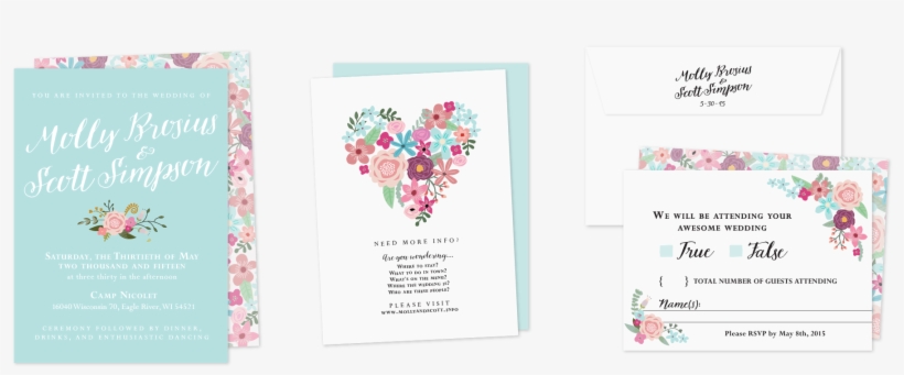 Wedding Stationery Invitation Suites - Craft, transparent png download