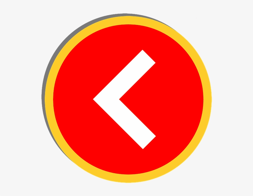 Left Arrow, Web Design, Clipart, Directions, Sticker - Circle, transparent png download