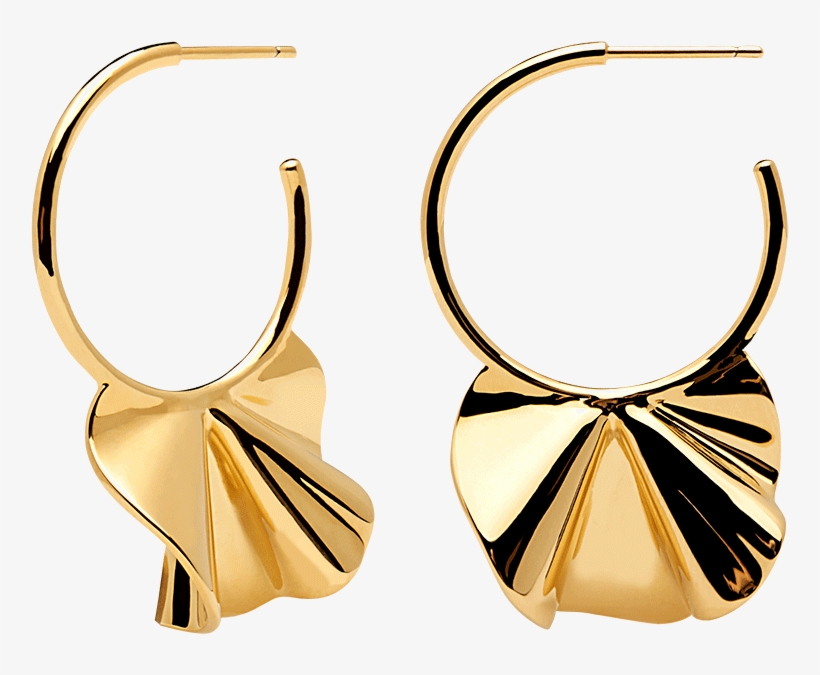 Enya Gold Earrings - Earring, transparent png download