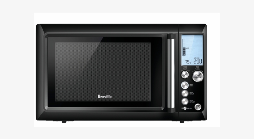 Breville 34l The Quick Touch Microwave Oven 1100w Bmo735bks - Breville Bmo625 Quick Touch Compact Microwave, transparent png download