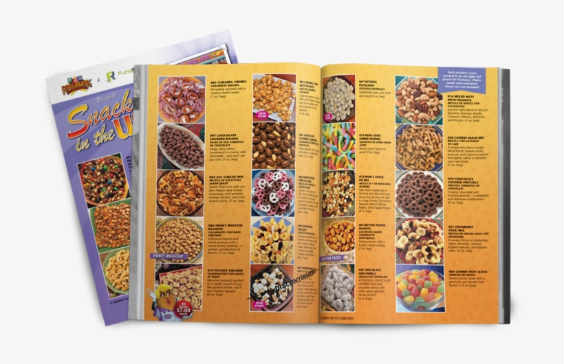 Snackin' In The Usa Brochure - Snacking In The Usa, transparent png download