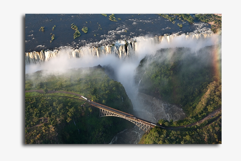Falls - Zambia Travel, transparent png download