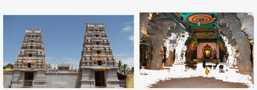 Image Of Meenakshi Temple At Madurai - Hindu Temple, transparent png download