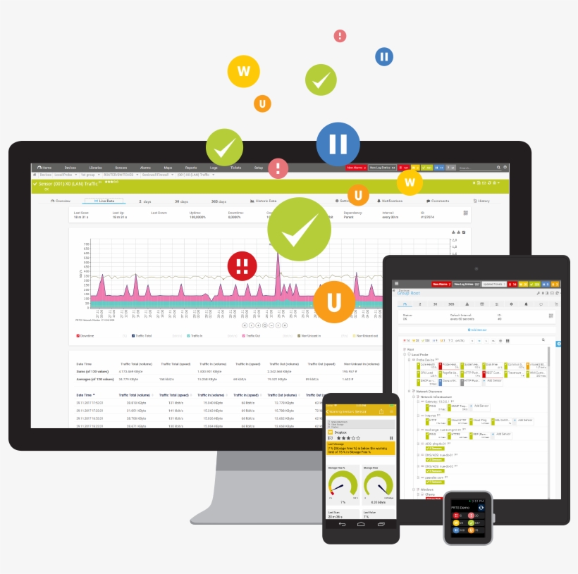 Paessler And Sigfox Announce Partnership To Accelerate - Prtg Network Monitor, transparent png download
