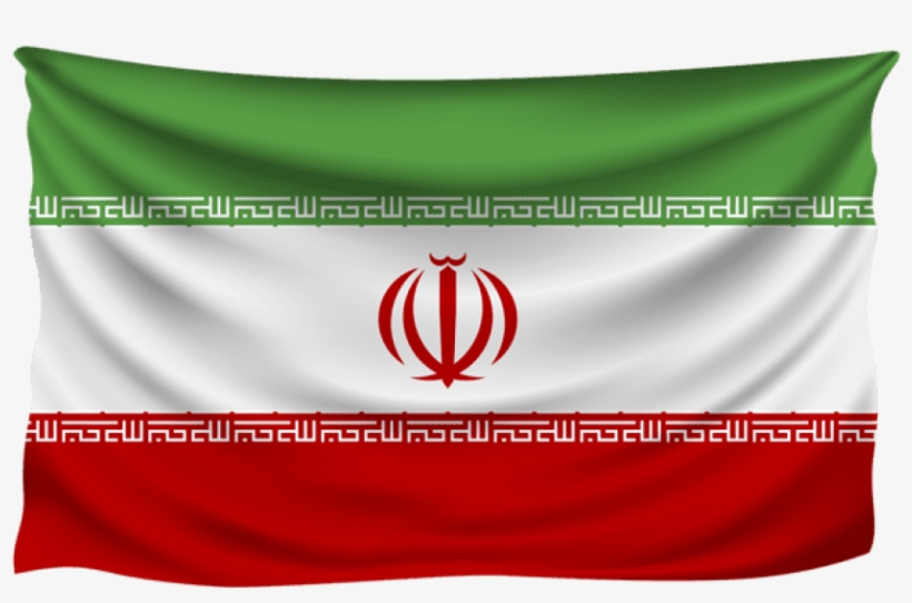 Free Png Download Iran Wrinkled Flag Clipart Png Photo - Flag Of Iran Png, transparent png download