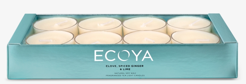 Buy Clove, Spiced Ginger & Lime Tealight Set Online - Box, transparent png download