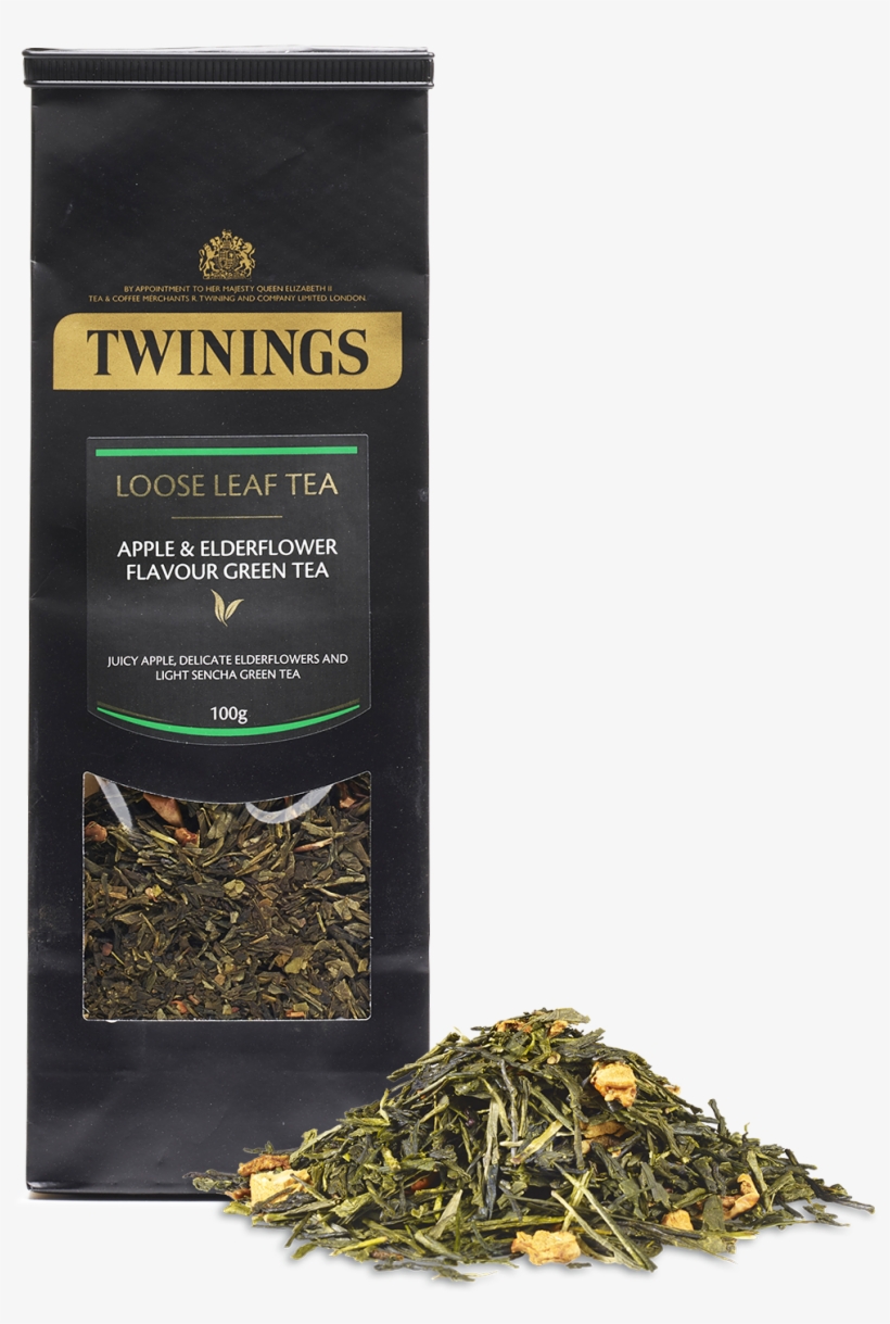 Apple & Elderflower Flavour Green Loose Tea - Most Expensive Twinings Tea, transparent png download