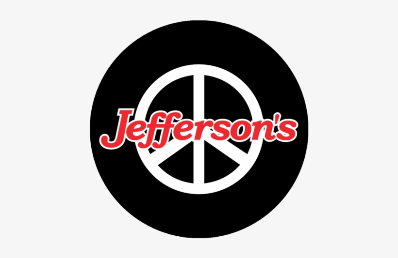 3" Round Peace Logo Sticker - Circle, transparent png download