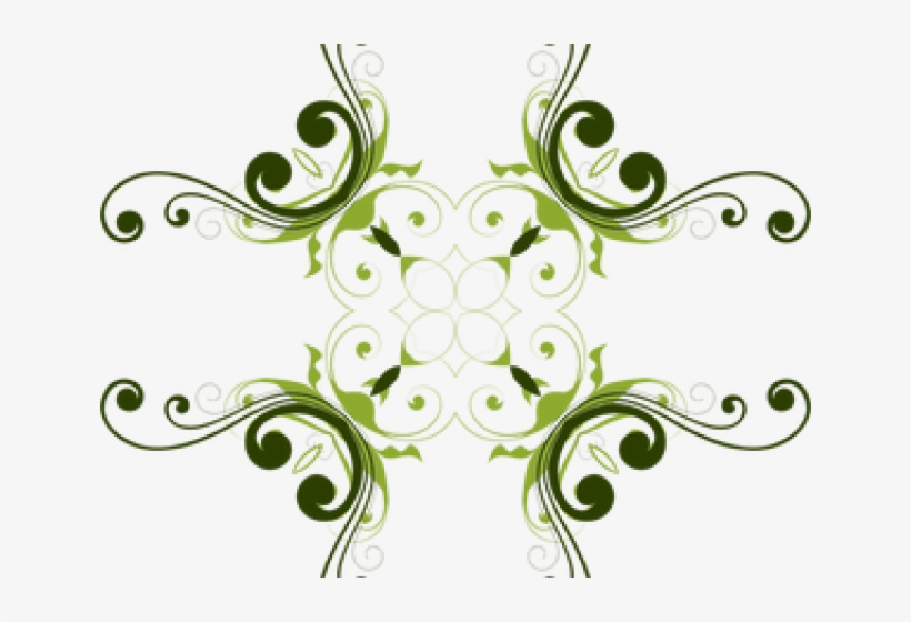 Flourish Clipart Flower - Floral Design, transparent png download