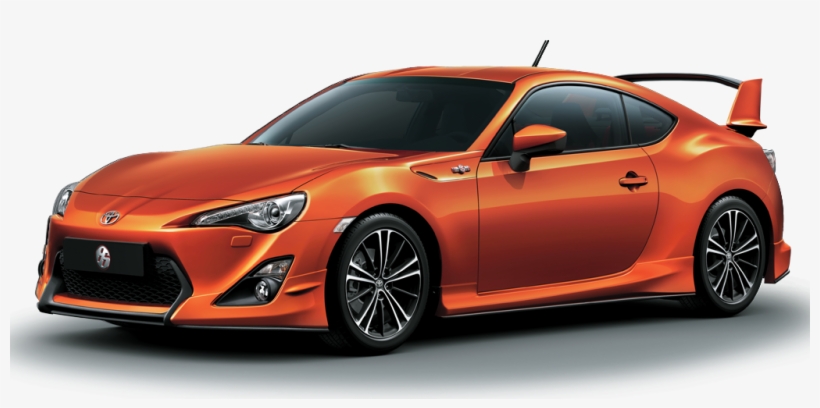 Colors May Vary From Actual Units - Toyota 86 Orange Metallic, transparent png download