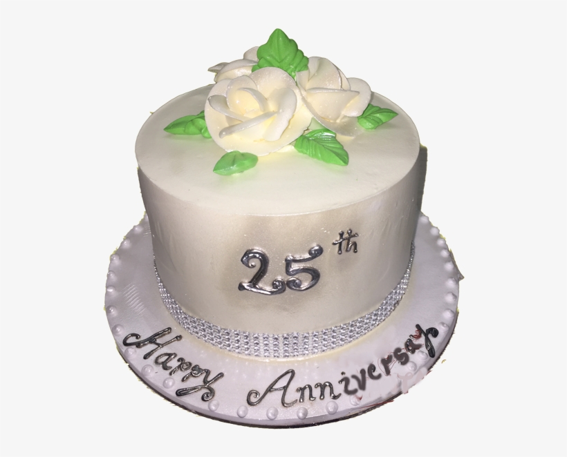 25th Occasion Cake - Birthday Cake, transparent png download