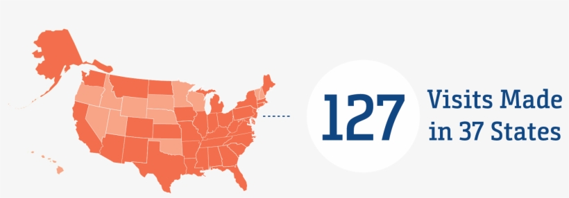 Collaborative Impact - Mattress Firm Map, transparent png download